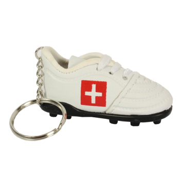Schlüsselanhänger "Fussballschuh Schweiz"